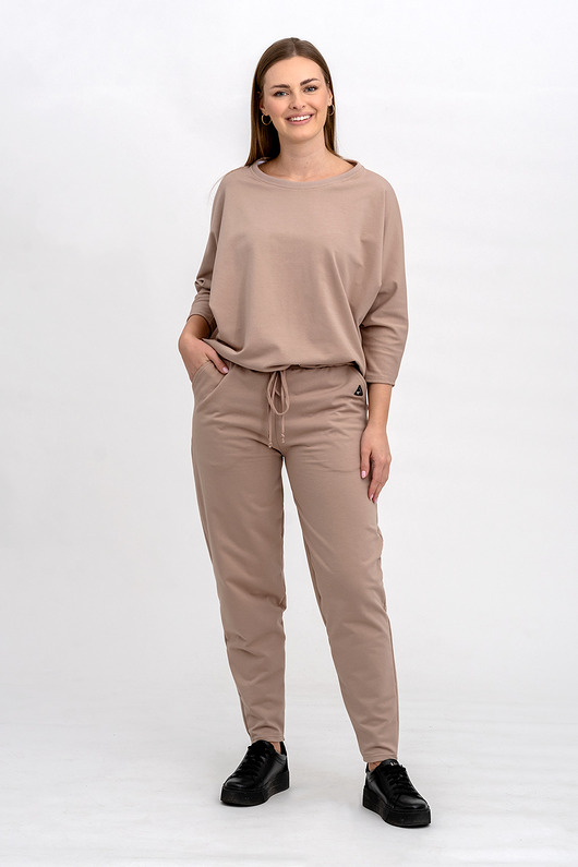 komplety damskie Dres damski  "VERONA"capucino