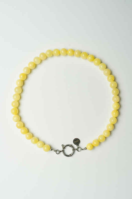 korale Naszyjnik z kamieni Yellow