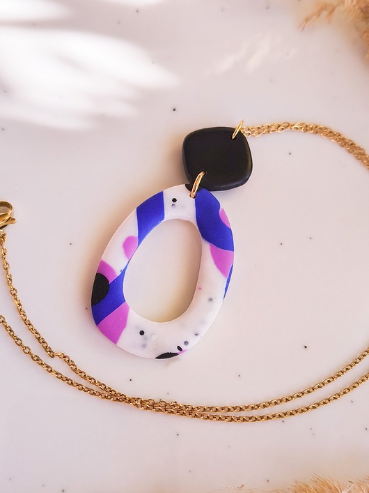 wisiory Naszyjnik geometryczny wisiorek z zawieszką akcesoria, dodatki, mały prezent