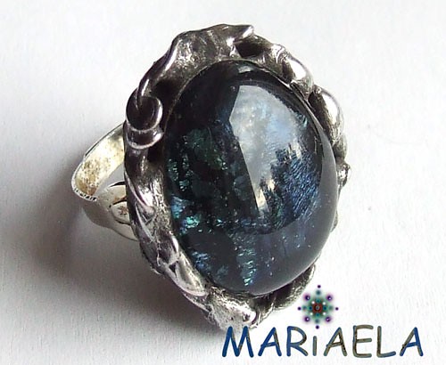 DICHROICZNY SUROWY OWAL MARIAELA