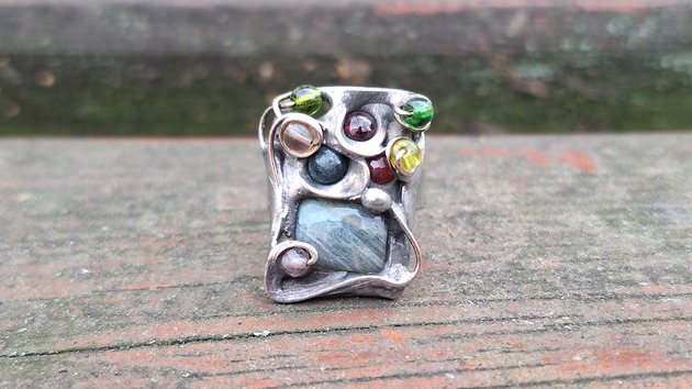 pierścionki - różne Kolory - pierścionek regulowany