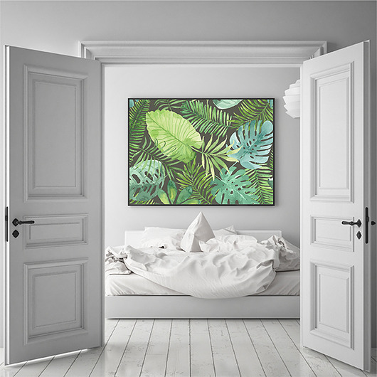 plakat egzotyczny (format A0) Love Life and Forest