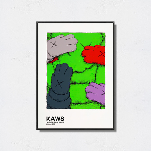plakaty Kaws "Art Poster"