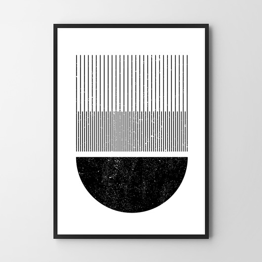 plakaty Plakat Black boho
