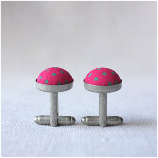 retro fabric - fuksja w betonie kameLeonia