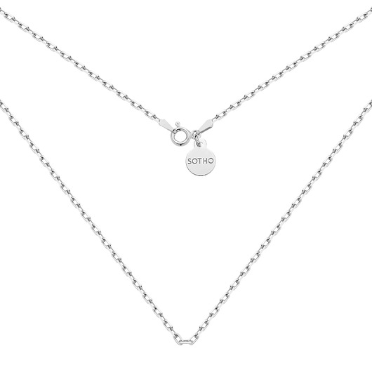 srebrne naszyjniki Srebrny masywny łańcuszek