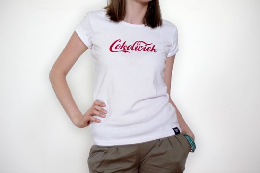 T-shirt &quot;Cokolwiek&quot; damski RUNO