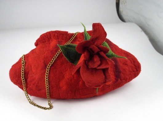 Jedwabnofilcowa Torebka: Living Bag filcant