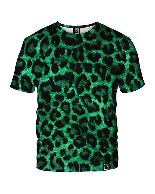t-shirt damskie Damski T-shirt DR.CROW  Green Panther