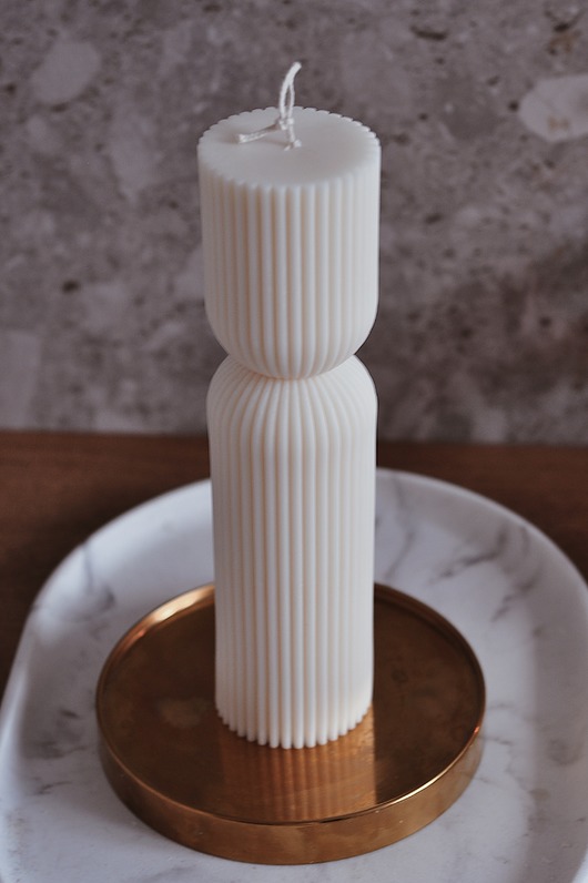 świece zapachowe Świeca sojowa Art Kolumna - 520 g