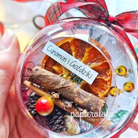 bombki Bombka pachnąca świętami