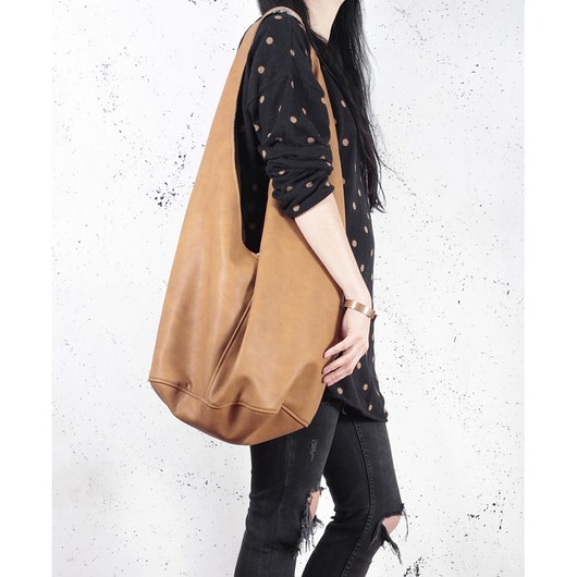 Short Boogi Bag ruda lekko przecierana hairoo