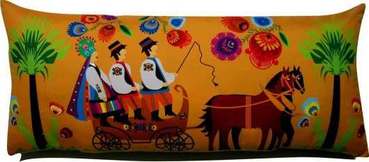 Poduszka dekoracyjna folk 30x65 cm Gaul Designs