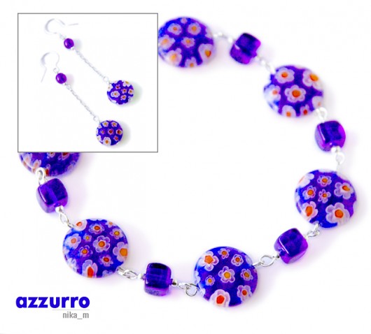 KOMPLET - azzurro nika