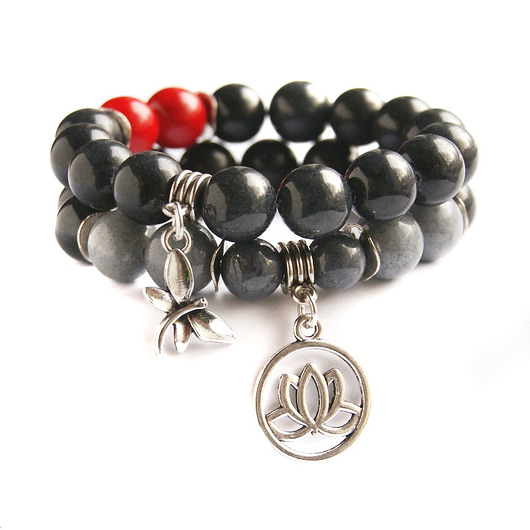ważka :: graphite & red kaktusia