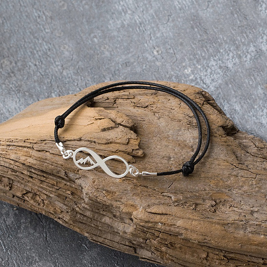 bransoletki na sznurku Bransoletka górska - mountains forever