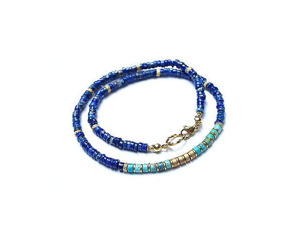 chokery Lapis lazuli vol. 18 choker - Szlachetna kolekcja /20.07.24/