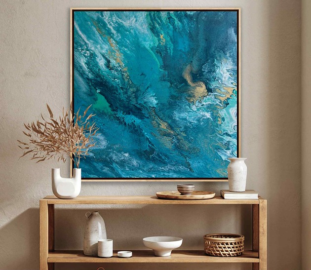 obrazy Obraz "Zanurzenie" 100x100