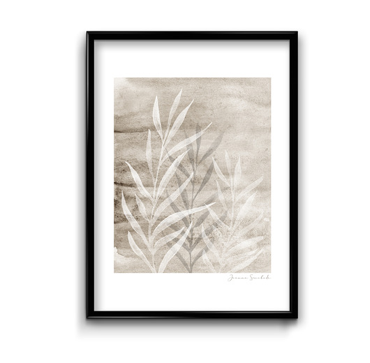plakaty Plakat Sepia Leaves 