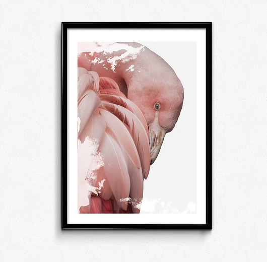 Plakat Flaming 30x40 Bury Lis