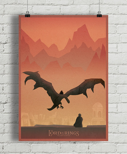plakaty Plakat Władca Pierścieni: Dwie wieże / The Lord of the Rings