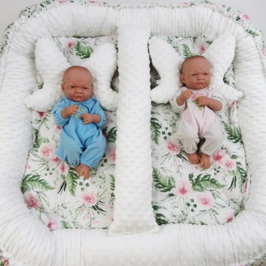 śpiwory i rożki niemowlęce Zestaw dla bliźniąt - Kokon, Mata, Motylki