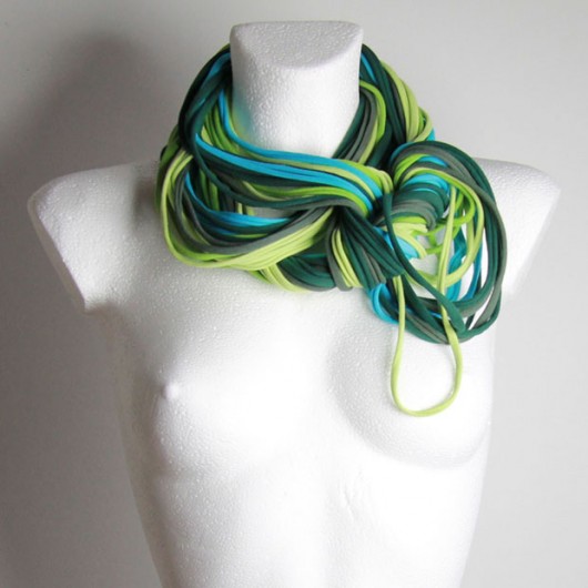 Zamotka Dzianinowy Naszyjnik LEMON CADOaccessories
