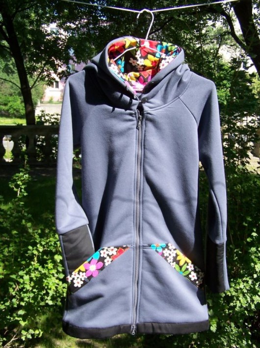 Bluza damska projekt na zamówienie :) DISTENSE