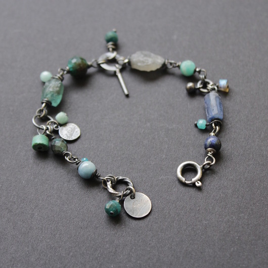 bransoletki z kamieni naturalnych Unikatowa bransoletka - Wielka moc minerałów - Morza i Oceany III