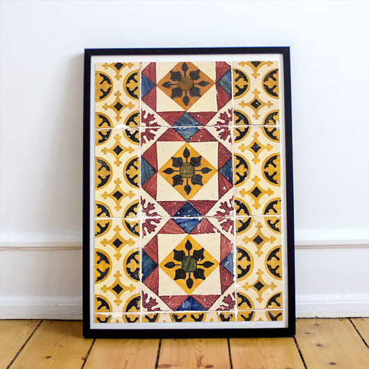 PLAKAT ALFAMA TUNE 42x60cm,bez ramki Sun Patterns