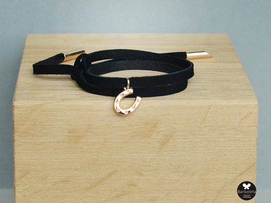 mini black luck barboleta