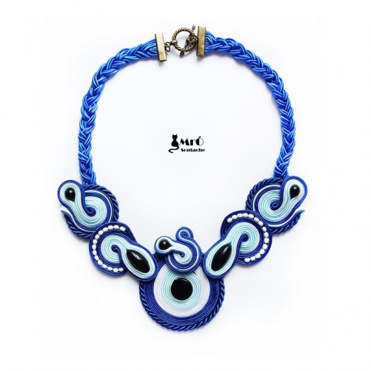 Naszyjnik Oko Proroka- sutasz Mró Soutache