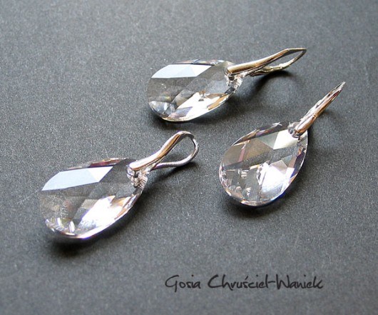 kryształ Swarovski - komplet Gosia Chruściel-Waniek