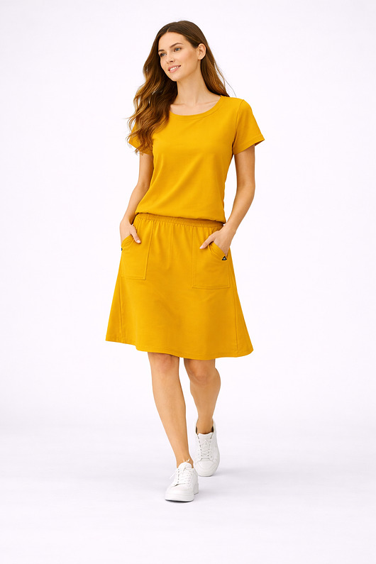 komplety damskie Komplet Damski ,,NOEL"   Musztardowa Oliwka