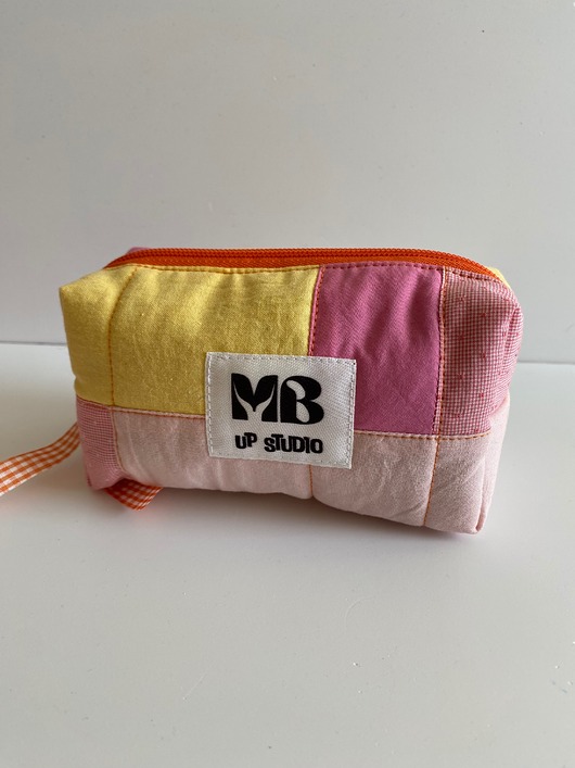 kosmetyczki Kosmetyczka kuferek patchwork  mała