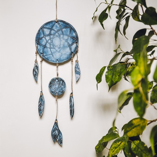 Łapacz Snów Miwok - ArtStyl Boho ArtStyl Pracownia Ceramiki