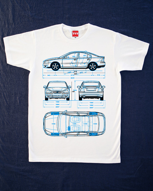 t-shirty męskie koszulka VOLVO S 60 tshirt