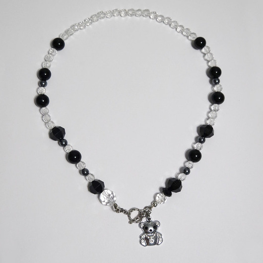 naszyjniki - inne Naszyjnik z misiem