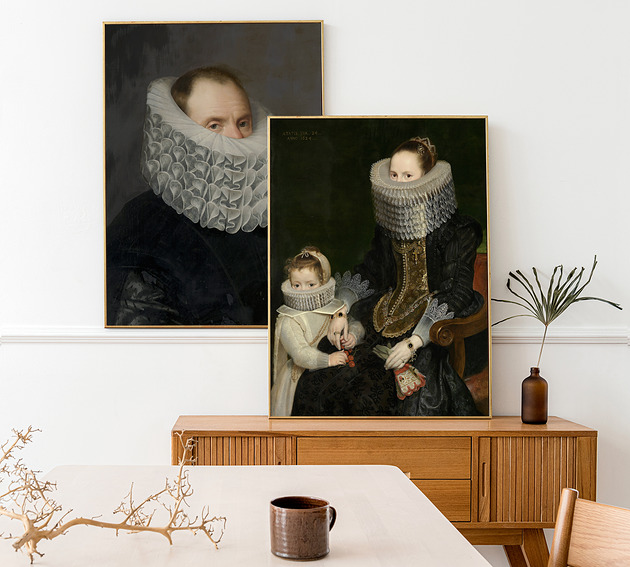 plakaty Zestaw plakatów Rodzinny portret