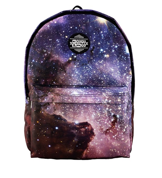 Plecak z pełnym nadrukiem - Violet Nebula Mr Gugu Miss Go