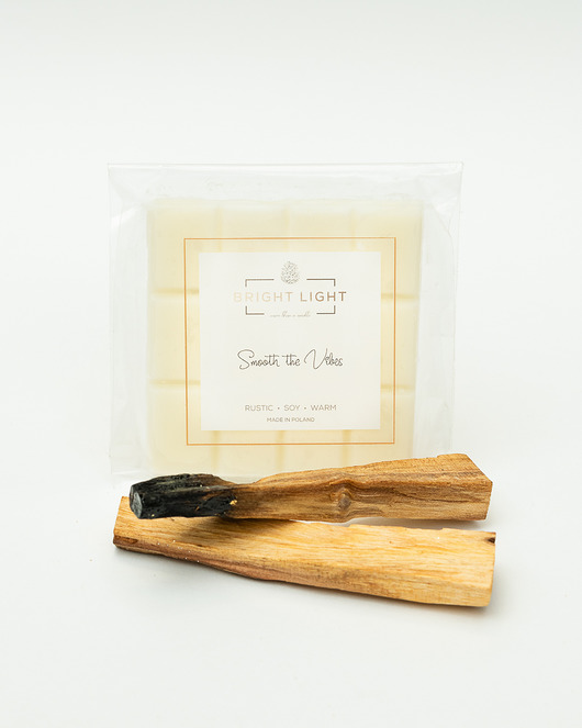 Wosk Sojowy Smooth the Vibes Palo Santo Bright Light