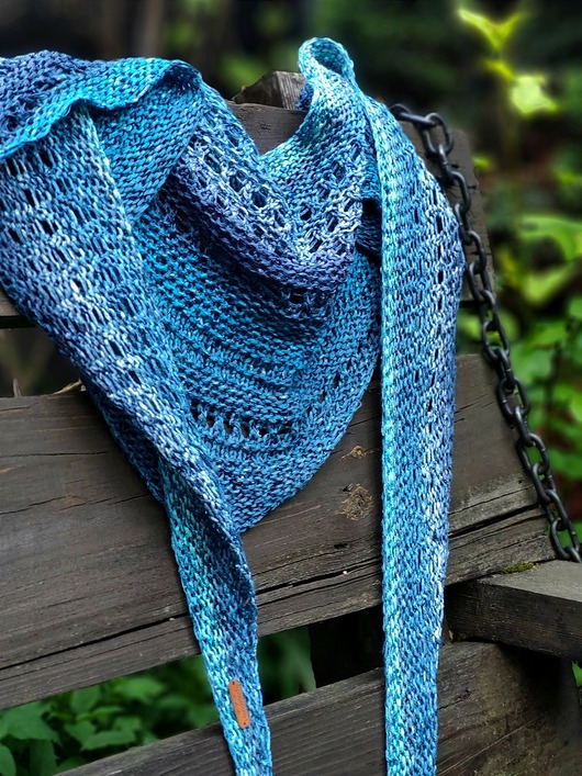 szale damskie Zimna woda / chustka