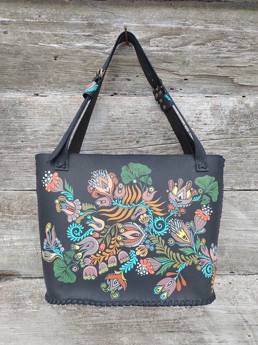 torby na ramię Torebka wykonana ręcznie. Wiosna.