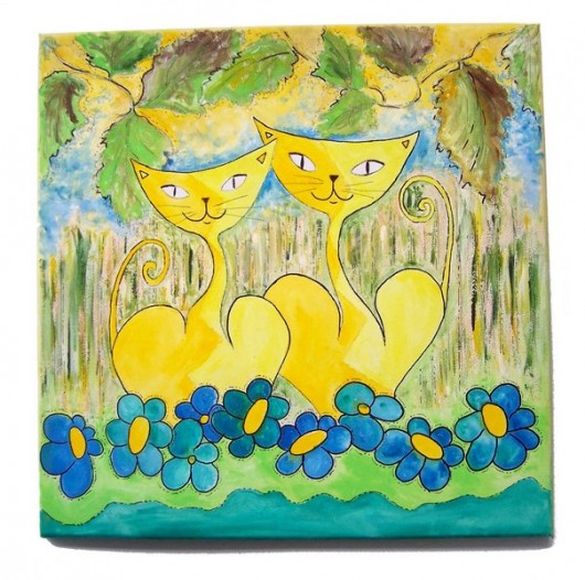 Koci świat 40x40 ajlla
