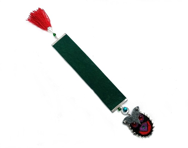 zakładki do książek Zakładka do książki straszna sowa