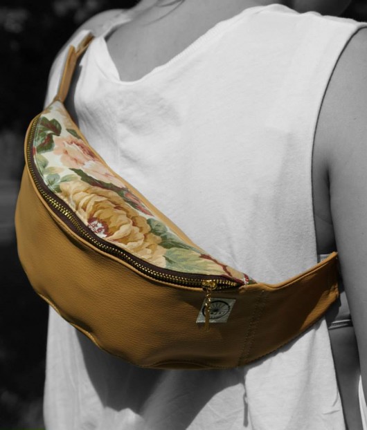 nerka rowerowa beige&flowers 5# bajki jak z bajki