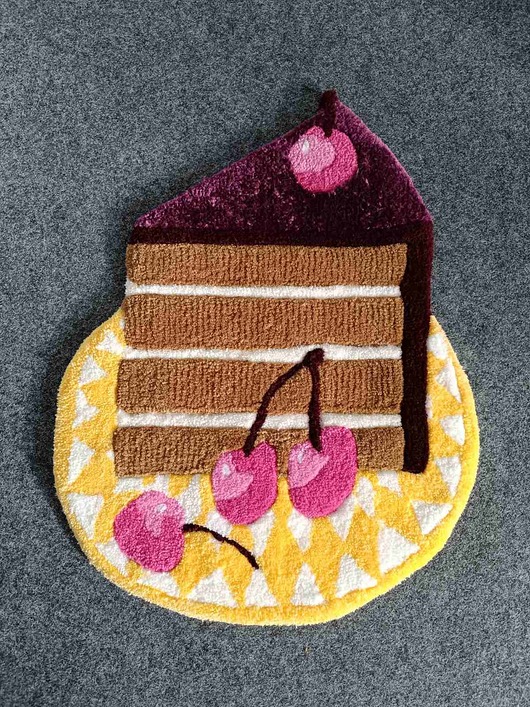 dywany Dywan torcik wiśniowy