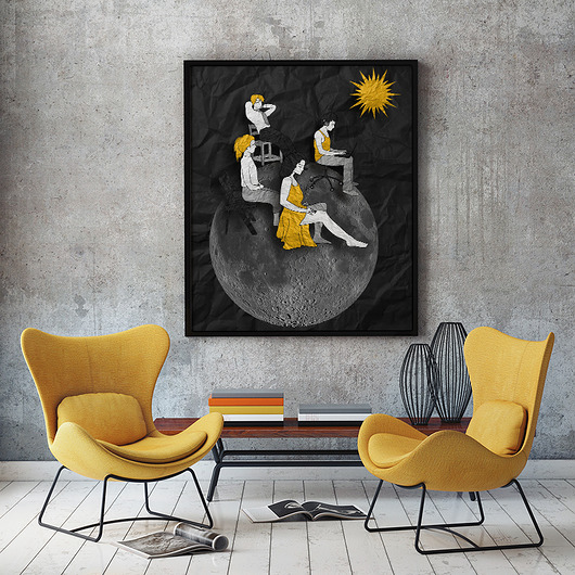Energia... - art print 30x40 cm. Parallel World