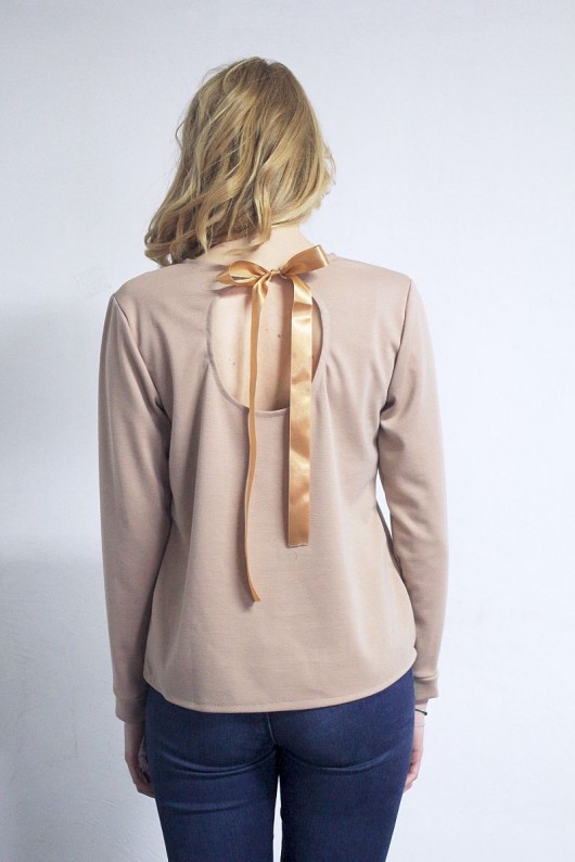 Bluzka Nude Bow magicboxshop