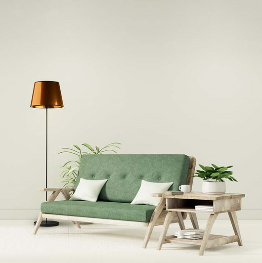 lampy podłogowe Designerska lampa stojąca z miedzianym kloszem VASTO MIRROR